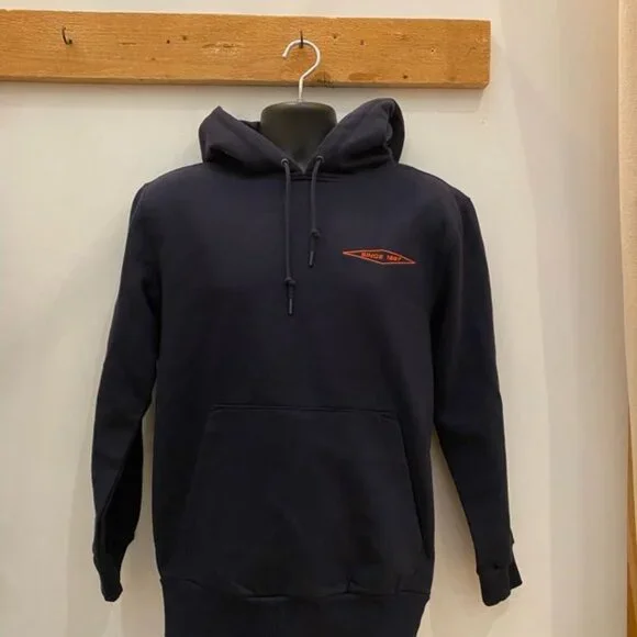 Filson Prospector Embroidered HoodieNavy Blaze DiamondSize XS, SNWT Sweaters